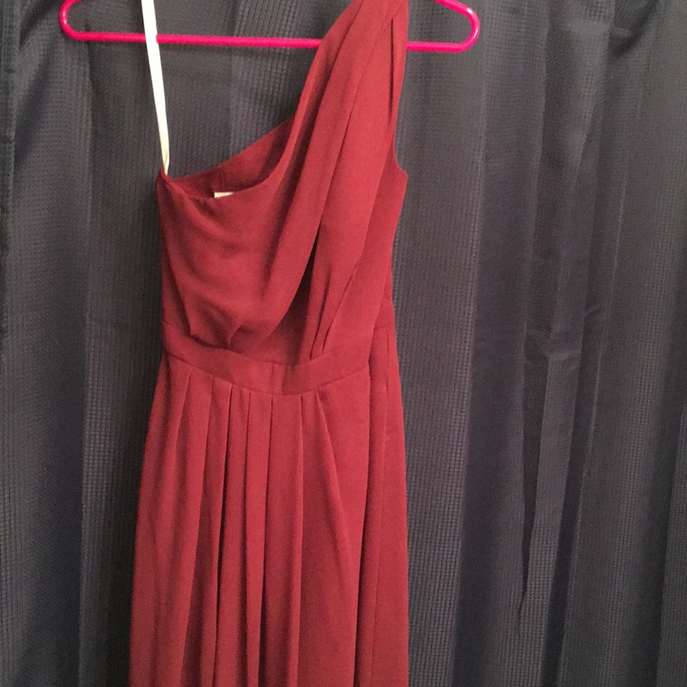 Davids Bridal Wine One-Shoulder